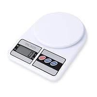 Balança Digital de Cozinha 10kg x 1g – Alta Precisão com Função Tara, Display LCD, Ideal para Dieta, Confeitaria e Nutrição