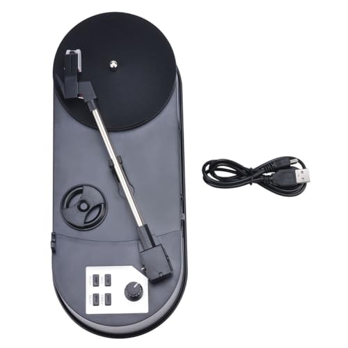 KIKAPA Phonographe portable 33/45RPM Tourne-disque Convertisseur Enregistrer des disques vinyles de musique sur carte MP3 TF / USB Haut-parleur intégré Pièces de rechange - Les Beatles, Paul McCartney, John Lennon, RIngo Starr, George Harrison KIKAPA Phonographe portable 33/45RPM Tourne-disque Convertisseur Enregistrer des disques vinyles de musique sur carte MP3 TF / USB Haut-parleur intégré Pièces de rechange – Image 5