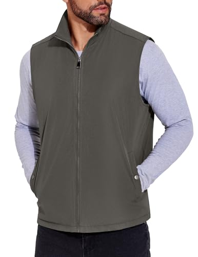 Amazon.com: COOFANDY Men's Casual Outerwear Vest Lightweight