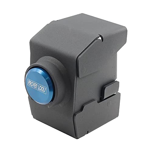 Proven Industries Model 2517-AS Trailer Lock, Fits (2020 or Newer) 2 5/16-Inch Airstream Couplers, Made in The USA (Blue)