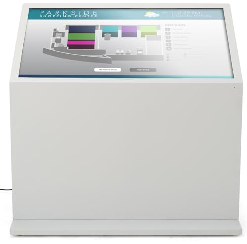 Image of Displays2go 49 inch Interactive Touch Screen Kiosk with Android 14 & Full HD Display (DK049CLW)
