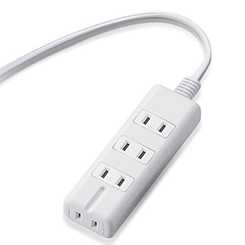 Amazon.co.jp: エレコム 電源タップ マグネット 1m 4個口(内3ピン1