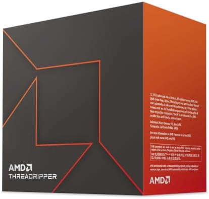 AMD Ryzen™ Threadripper™ 7980X 64-Core, 128-Thread Processor