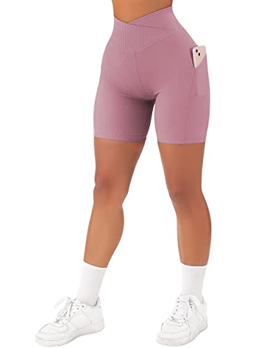 Image of SUUKSESS Women High Waisted Workout Shorts