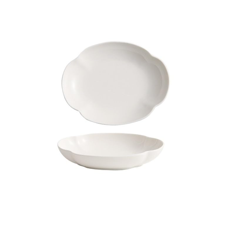 Talerz obiadowy Talerz obiadowy Talerze ceramiczne do użytku domowego, kreatywne talerze deserowe, talerze, chiński styl hotelowy, talerz do zupy, talerze do układania w stos