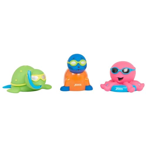 Zoggs Kids Little Squirts Toys (Pack of 3) - Multi-Colour