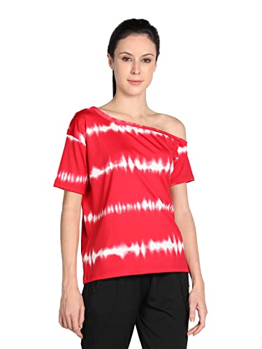 Image of CHKOKKO Women's Polyester Regular Fit Crop Top