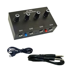 Yooghuge AC-6401 4-Kanal Audio-Mixer
