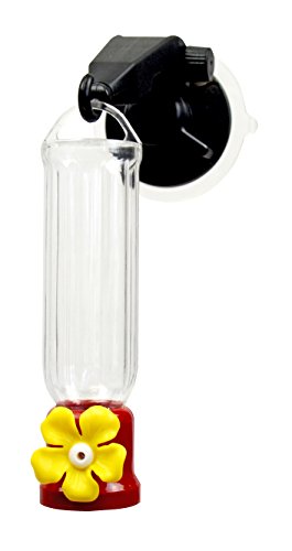 Red Carpet Studios Outdoor Hummingbird Feeder, Classic Red & Yellow Red Carpet Studios Outdoor Hummingbird Feeder, Classic Red & Yellow