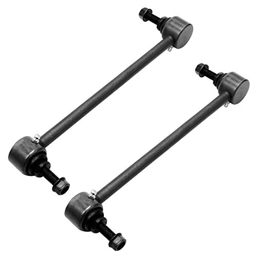Image of Detroit Axle - Front End 8pc Suspension Kit for 2007-2012 Nissan Versa 2009-2014 Nissan Cube, 2 Lower Control Arms with Ball Joints Inner & Outer 4 Tie Rods 2 Sway Bars Replacement