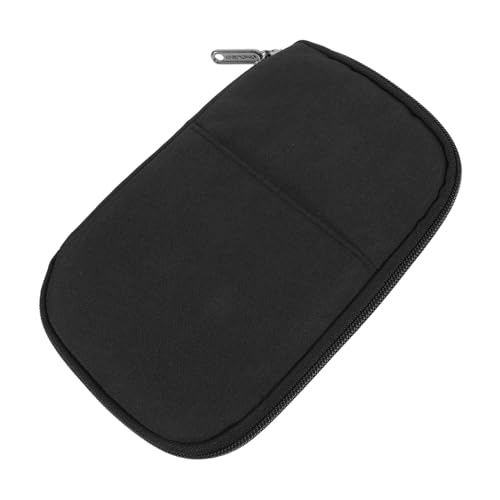 Elegante Porta Carte E Portamonete Portafoglio Da Viaggio Da Uomo Borsa Protezione Per Tesserino Identificativo