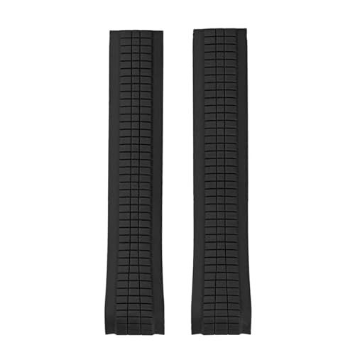 [RCł] 21mm JtVRo[EHb`oh pebN tBbv ANAm[g tBbv V[Y 5164a 5167a o^tCobN YΉ(Black-No buckle)