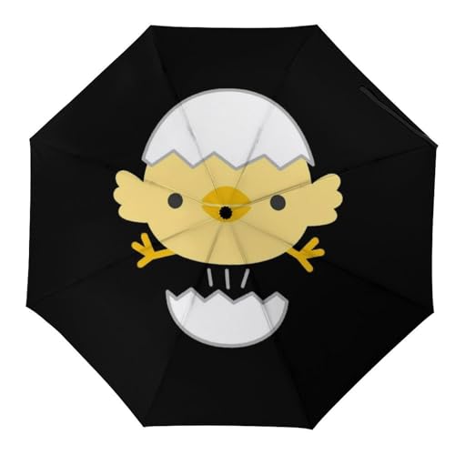 Parapluie pliable poussin coupe-vent et ultra étanche pour la pluie