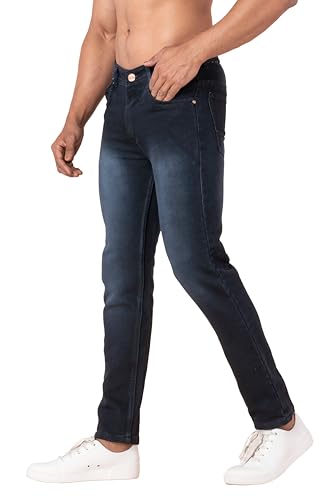 Image of Men Slim Fit Jeans 80682 12 (30) Black