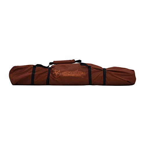 Gazelle Tents™, T4 Water-Resistant Duffle Bag, 600D Oversized Duffle Bag, Padded Straps, Sealed Seams, External Stake Pouch, Zipper Cover, Sedona, GA102