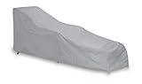 Protective Covers Weatherproof Single Chaise Lounge Cover, Gray - 1160