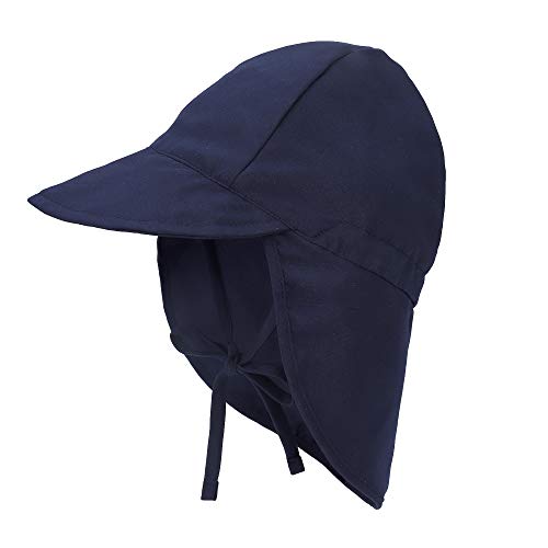 Sombrero de Sol con Cubrenuca para Bebé Niños Niñas Anti-UV Gorro Verano Gorrito para Playa,...