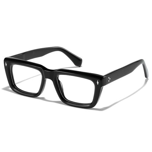 JOLLYNOVA Sutton Retro Rectangle Glasses 53-21-148mm Black