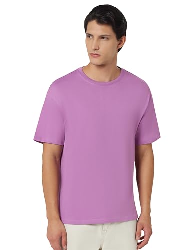 Image of Nobero 100% Cotton Oversized T Shirts for Men Stylish | Oversized Fit | Solid T Shirts for Men 180 GSM Combed Cotton | Round Neck Half Sleeve