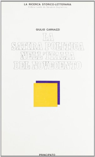 9788841680360 La satira politica nell'Italia del '900