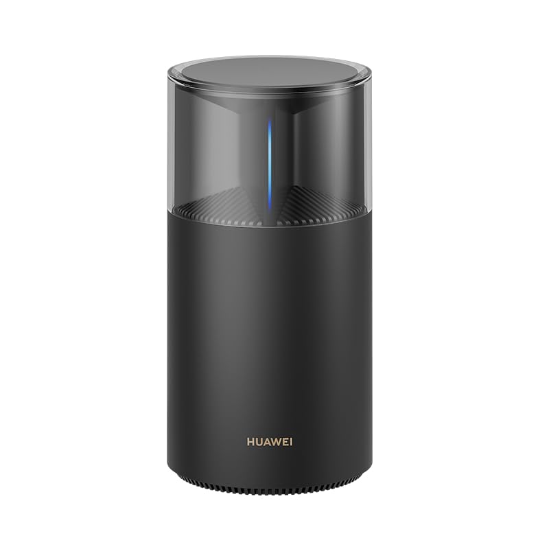 Huawei WiFi Mesh X1 Pro, noir, interne, avec directivité sphérique, double bande (2,4 GHz/5 GHz), Wi-Fi 7 (802.11be), 3570 Mbit/s (53030DGB)