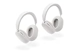 Sonos Ace | Noise Cancelling Wireless Over-Ear Headphones with Bluetooth, 30-Hour Battery Life, Spatial Audio, Dolby Atmos, Dynamic Head Tracking - White (Pack of 2)