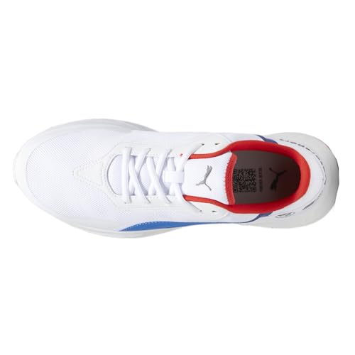 PUMA Mens BMW MMS Tiburion Logo Lace Up Sneakers Shoes Casual - White4