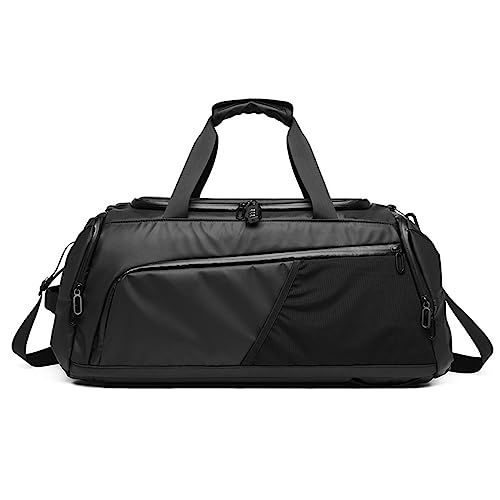 Gym Duffle Bag Waterproof Sports Travel Weekender Bag Sports Travel Bags with Shoes Compartment Gym Duffle Bag for Men Women