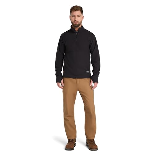 Image of Timberland PRO Men's Irvine 1 /4-zip Waffle Fleece