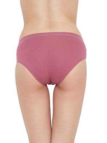 Image of Clovia Women's Pack of 2 Cotton Mid Waist Hipster Panty- (Colors and Prints May Vary)