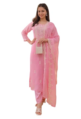 Kurta Set Chikankari LookMark tenue traditionnelle fluide et confortable