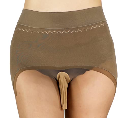 Image of Mona's Choice Super Stretchy XL 3 Denier Ultra Sheer Seamless Tall Womens & Mens Pantyhose /Mens Trouser Tights