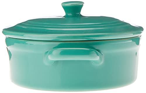 Caçarola de Cerâmica Mini, 11cm, 200ml, Pistache, Mondoceram Gourmet