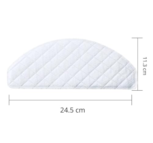 Image of Replacement Disposable Mop Cloth Compatible with Ecovacs Deebot Ozmo T8 | T8 AIVI | N7 | N8 | N8 Pro+ | OZMO 920 | 950 | N10 | T9 PRO | T9 AIVI |N10 |T9+ Durable, Efficient Cleaning Accessory