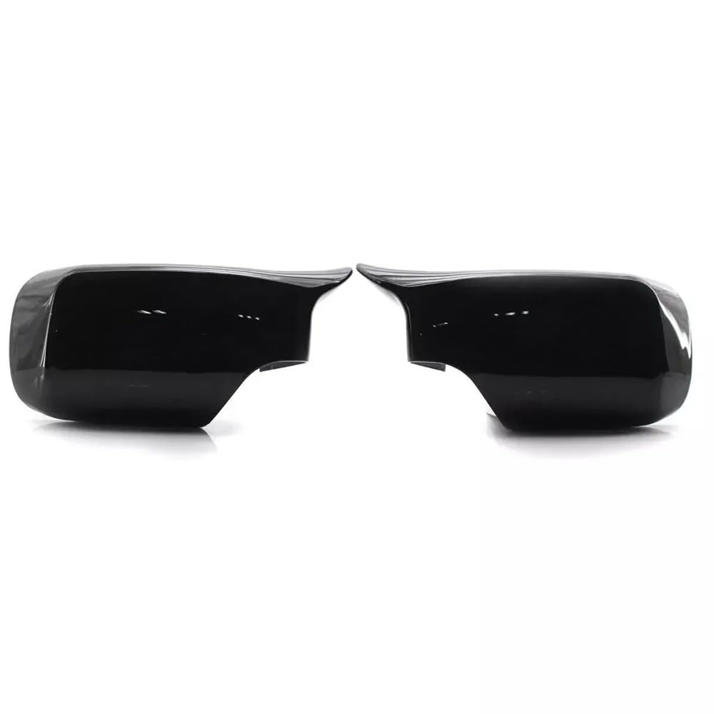 Carcasa espejo retrovisor para BMW Serie 3 E46 y E39 negro mate 5