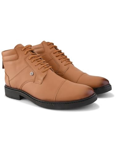 Image of Carlton London Men's Urban Explorer Lace-up Leather Boots