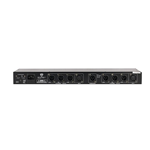 Nady CX-23SW 3-Way Stereo, Plus Subwoofer Crossover - Fits in a 19\" Single Rack Space (1U) – For multi-amplifier setup - Thumbnail 3