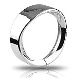 SUNPIE 7' Headlight Visor Trim Ring Motorcycle Headlamp Frenched Rings Decorate Accessories Compatible with Harley Trike Road King Touring Electra Glide Heritage Softail (Silver)