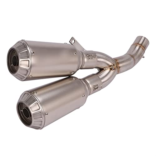 Tubo Enlace Trasero de Escape en Acero Inoxidable para Moto Ducati Scrambler Icon 2015 a 2020