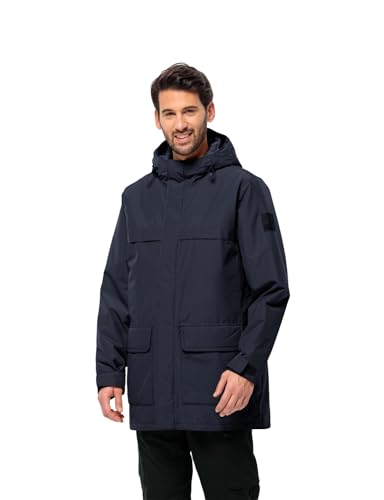 Jack Wolfskin Herren Winter Storage M Parka, night blue, L EU