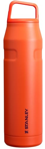 Image of Stanley IceFlow Cap and Carry Water Bottle | Wide Mouth Twist Lid | Lightweight & Leakproof for Travel & Sports | Insulated Stainless Steel | BPA-Free