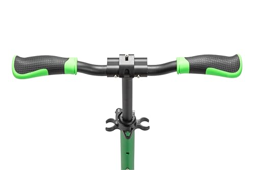 SIX DEGREES Aluminium Scooter mit Klappmechanismus u. St&auml;nder, 205 mm, h&ouml;henverstellb., GS-gepr&uuml;ft, hellgr&uuml;n, TESTSIEGER