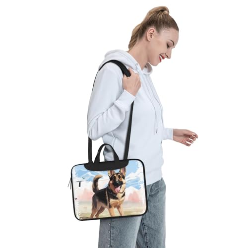 Bolso Maletín Para Laptop Para Amantes Del Pastor Alemán miniatura 3