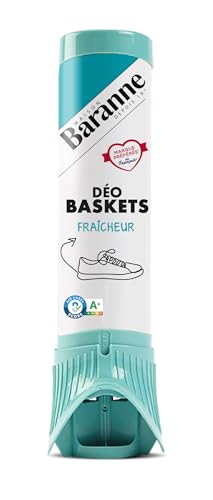 Désodorisant chaussures BARANNE spray anti-odeur baskets élimine odeurs transpiration