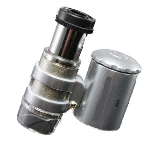 �������ώ@ 60x�~�j�|�P�b�g ������Jewelers Loupe Microscope Glass