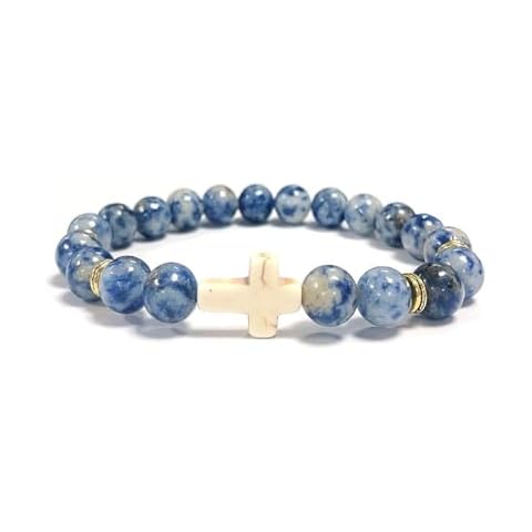 SCRDPRAD Natural Stone Beaded Bracelet Cover