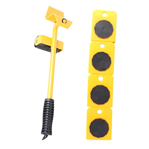Juego de ruedas para mover muebles pesados, herramientas de transporte Tofficu