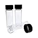 144pk Glass Vial Collection Set Craft and Hobby Storage (2 Dram)