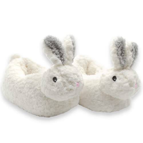 Bright Line Eating Toddlers Bunny Slippers, Kids House Shoes for Toddlers, Bunny House Shoes