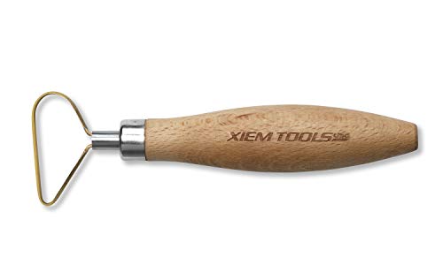 Xiem Tools USA Titanium-Fused Trimming Tools for Pottery and Ceramics (Large Teardrop)